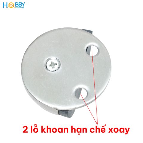 Chặn cửa bán nguyệt chống va đập tường inox 304 Hobby home decor CC14