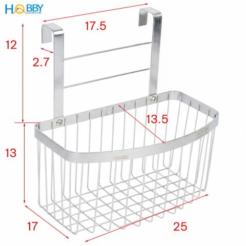 Kệ đựng chai lọ gia vị gắn cánh tủ bếp inox 304 Hobby home decor TB5