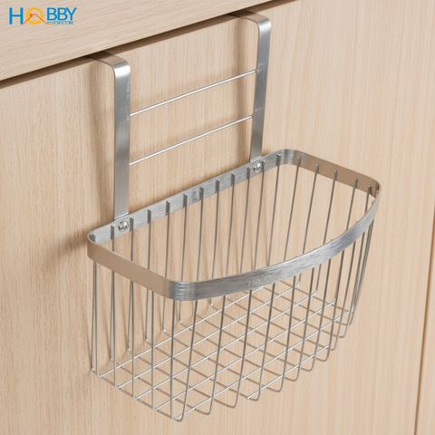 Kệ đựng chai lọ gia vị gắn cánh tủ bếp inox 304 Hobby home decor TB5