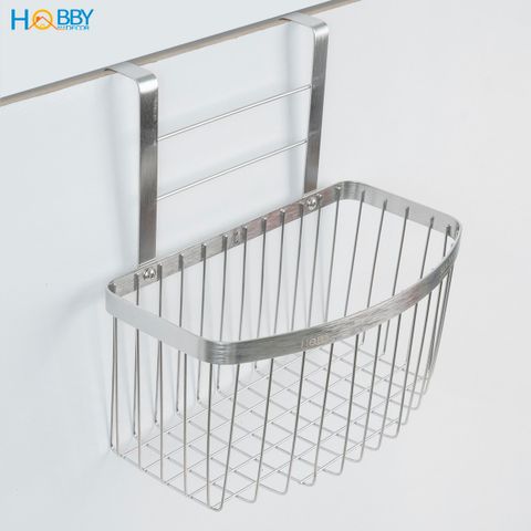 Kệ đựng chai lọ gia vị gắn cánh tủ bếp inox 304 Hobby home decor TB5