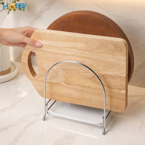 Kệ để thớt inox 304 Hobby Home Decor TT14 hoặc T15 - 1 hoặc 2 ngăn