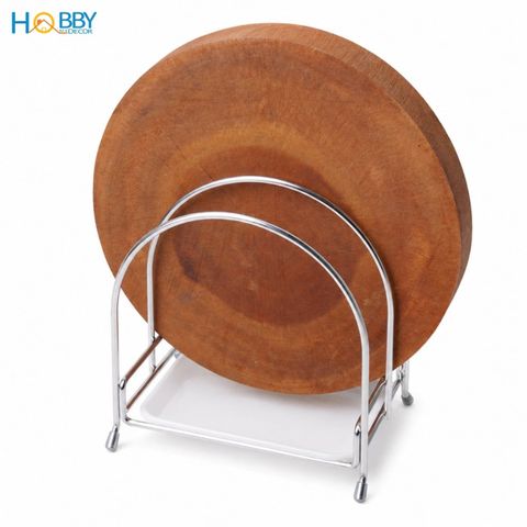 Kệ để thớt inox 304 Hobby Home Decor TT14 hoặc T15 - 1 hoặc 2 ngăn