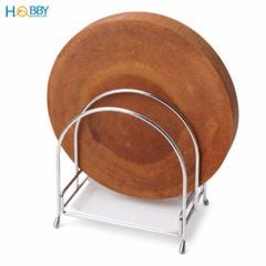 Kệ để thớt inox 304 Hobby Home Decor TT14 hoặc T15 - 1 hoặc 2 ngăn