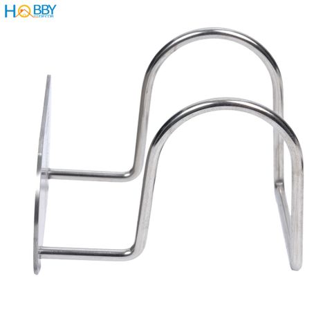Móc treo dép nhà inox 304 gắn tường không khoan Hobby Home Decor MTD1