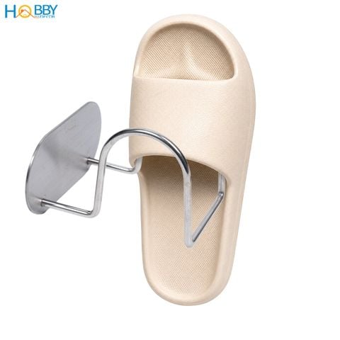 Móc treo dép nhà inox 304 gắn tường không khoan Hobby Home Decor MTD1