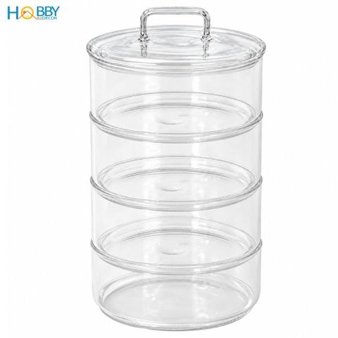 Hủ thủy tinh đựng thực phẩm nhiều tầng tùy chọn Hobby Home Decor HTT1