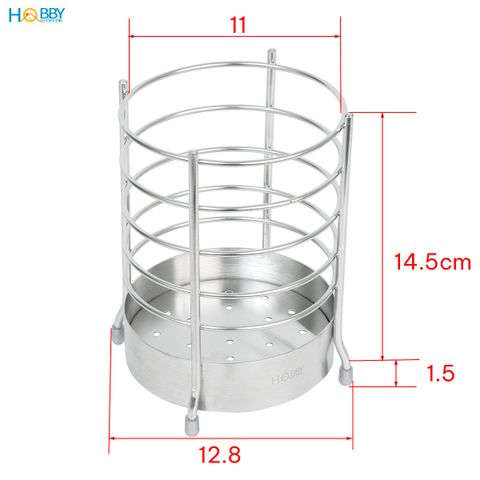 Ống đựng đũa muỗng để bàn inox 304 Hobby home decor OD5