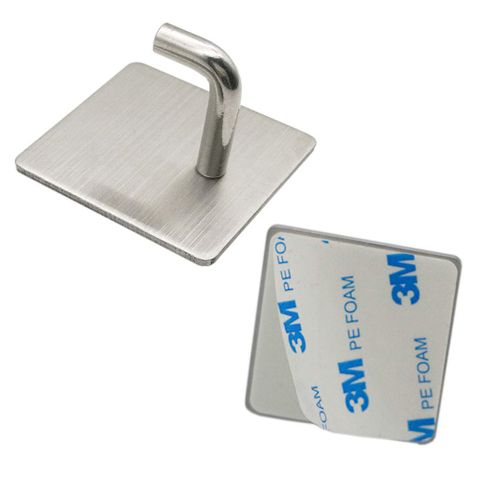 Combo 4 móc treo đồ quần áo dán tường inox 304 HOBBY Home Decor V35-4