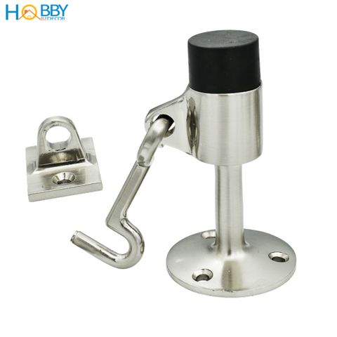 Đồ chặn cửa bảo vệ tường có móc treo giữ cửa chống gió mạnh Hobby home decor CC10