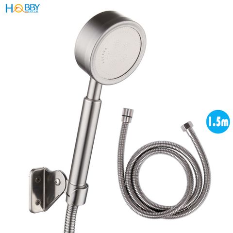 Vòi hoa sen tăng áp tay cầm có dây sen giá treo Hobby Home Decor BST2