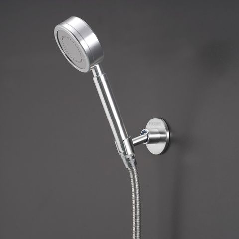 Giá giữ vòi sen điều chỉnh inox 304 dán tường Hobby home decor GVSI