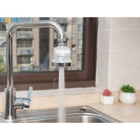 Đầu nối vòi rửa chén tăng áp có lọc nước 3 chế độ phun Hobby home decor VSTA3