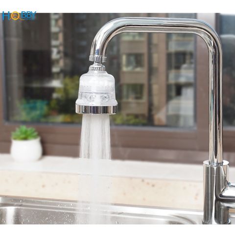 Đầu nối vòi rửa chén tăng áp có lọc nước 3 chế độ phun Hobby home decor VSTA3