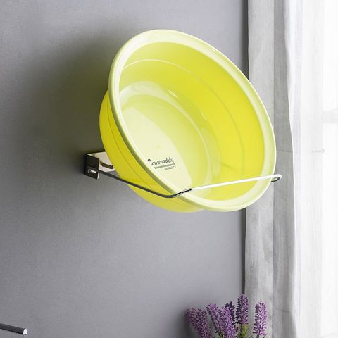 Giá treo thau chậu gắn tường Hobby home decor GTT inox 304 có keo dán