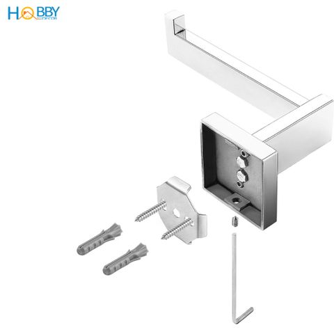 Giá treo cuộn giấy vệ sinh gắn tường Hobby home decor G21 inox 304 sáng bóng