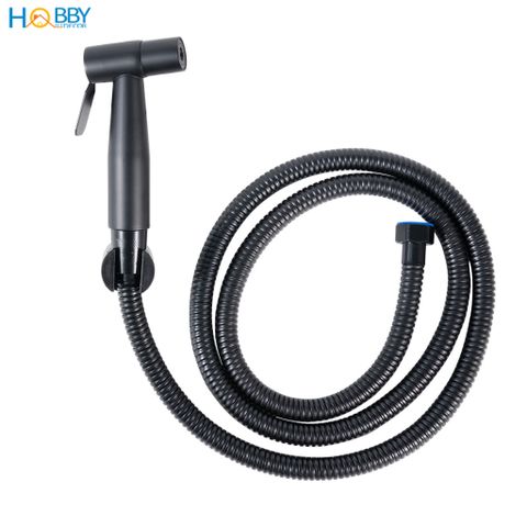 Bộ vòi xịt toilet inox 304 sơn đen Hobby home decor VSR7