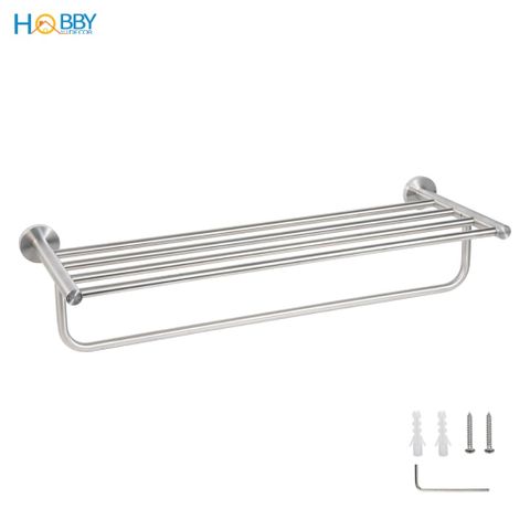 Giá treo khăn tắm quần áo đa năng inox 304 Hobby home decor GT4T