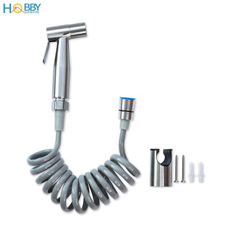 Bộ vòi xịt rửa vệ sinh toilet có dây sen lò xo Hobby Home Decor VSR2