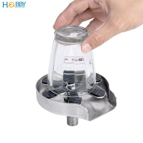 Vòi phun rửa ly gắn chậu áp suất mạnh HOBBY Home Decor VRLT inox 304