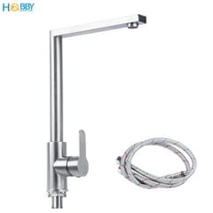 Vòi rửa chén bát nóng lạnh cao cấp inox 304 Hobby home decor RCDV