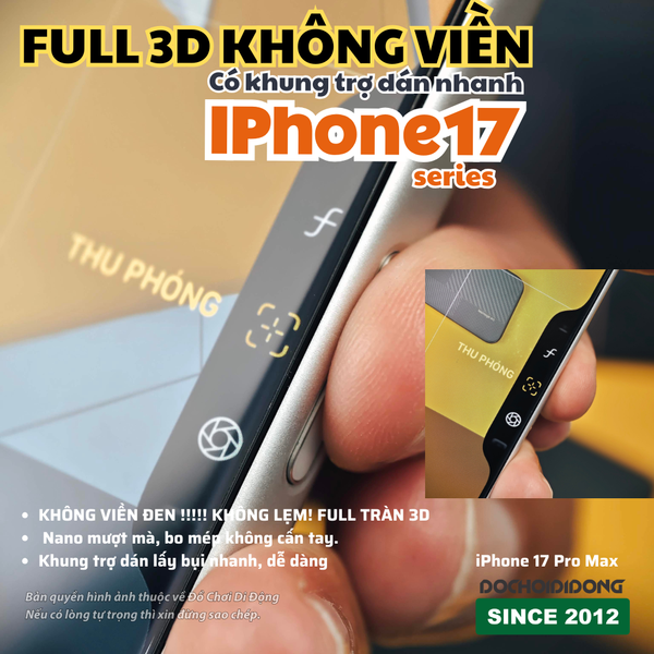 full-3d-khong-vien-co-khung-mieng-dan-cuong-luc-iphone-16-17-pro-max-17-air-zacase-sieu-muot