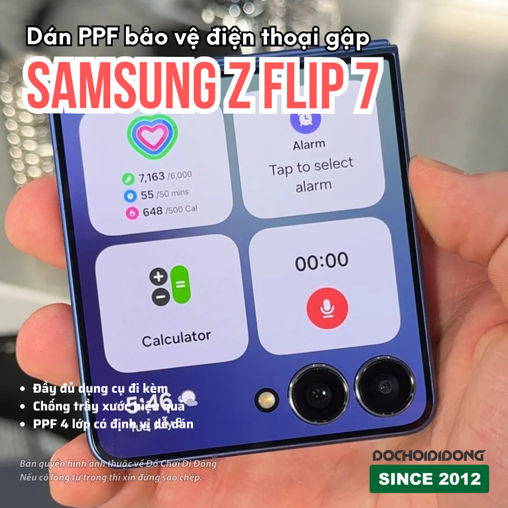 Miếng Dán PPF Samsung Z Flip 7 Cao Cấp
