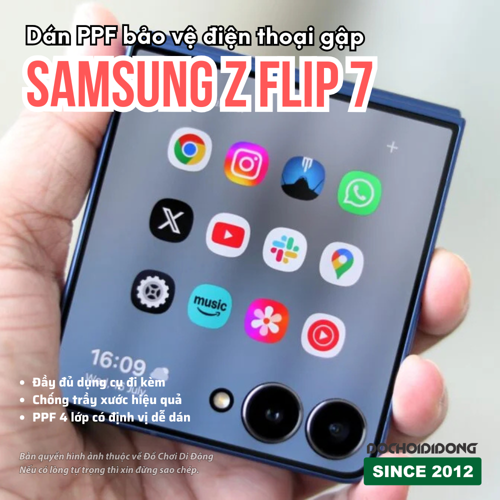 Miếng Dán PPF Samsung Z Flip 7 Cao Cấp