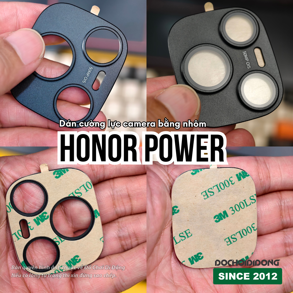 Dán Cường Lực Camera Bằng Nhôm HONOR POWER - Bảo Vệ Toàn Diện, Phong Cách Cá Tính