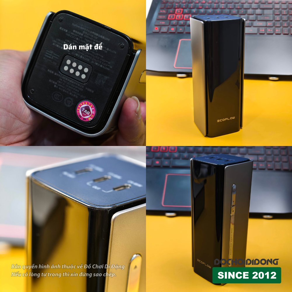 Bộ Dán PPF Chống Trầy Xước Cho Sạc Dự Phòng Ecoflow Rapid Pro 230W (EF-HB-100)