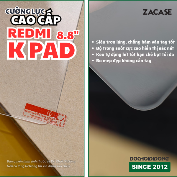 kinh-cuong-luc-cao-cap-zacase-cho-xiaomi-redmi-k-pad-8-8-bao-ve-toan-dien-trai-nghiem-hoan-hao
