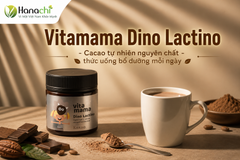 Vitamama Dino Lactino Cocoa Drink – Ca cao dinh dưỡng giúp bé tiêu hóa khỏe, tăng miễn dịch