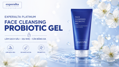 Gel Rửa Mặt Experalta Platinum Face Cleansing Probiotic Gel – Làm Sạch Dịu Nhẹ, Cân Bằng Hệ Vi Sinh Cho Làn Da Khỏe Đẹp
