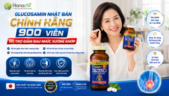 Glucosamin Nhật Bản 900 Viên – Viên Uống Hỗ Trợ Xương Khớp Giảm Đau Nhức