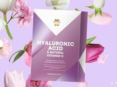 Hyaluronic Acid & Natural Vitamin C Tự Nhiên -Thực phẩm bảo vệ sức khỏe Giúp Làn Da Trẻ Hóa, Căng Mướt, Mềm, Mịn