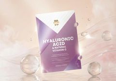 Hyaluronic Acid & Natural Vitamin C Tự Nhiên -Thực phẩm bảo vệ sức khỏe Giúp Làn Da Trẻ Hóa, Căng Mướt, Mềm, Mịn