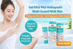 Gel khử mùi Kobayashi Waki Guard – Giảm mồ hôi, trắng sáng vùng nách
