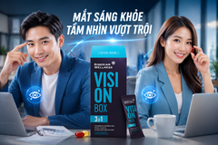 Vision Box – Bổ Mắt, Giảm Mỏi Mắt, Hỗ Trợ Ngăn Ngừa Thoái Hóa Điểm Vàng