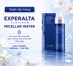 Nước Tẩy Trang Experalta Platinum Luxurious Face Renewal Micellar Water – Làm Sạch Dịu Nhẹ, Dưỡng Da Rạng Rỡ Mỗi Ngày
