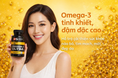 Fitness Catalyst Omega-3 Ultra – Omega 3 tinh khiết cao 75% EPA & DHA cho sức khỏe toàn diện