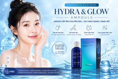 Experalta Platinum Hydra & Glow Ampoule – Serum Cấp Ẩm Sâu, Dưỡng Sáng & Căng Mịn Da