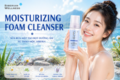 Sữa Rửa Mặt Tạo Bọt Dưỡng Ẩm Siberian Wellness – Làm Sạch Dịu Nhẹ, Da Mềm Mịn Tự Nhiên