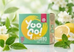 Trà Thảo Mộc YOO GO TURBO TEA Thải Độc Ruột, Giảm Cân, Giảm Mỡ Bụng, Nhuận Tràng Hết Táo Bón