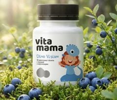 Thực phẩm bảo vệ sức khỏe Vitamama. Dino Vision Chewable Tablets with Blueberry and Carotenoids
