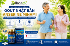 Viên Uống Hỗ Trợ Gout Nhật Bản Anserine Minami 240 Viên Chính Hãng