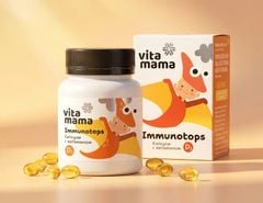 Vitamama Immunotops D3 – Tăng đề kháng, hỗ trợ hấp thụ canxi cho bé