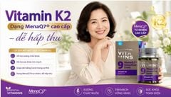 Vitamin K2 Cao Cấp – Hỗ Trợ Xương, Răng & Ngăn Ngừa Vôi Hóa Mạch Máu