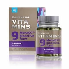 Vitamin K2 Cao Cấp – Hỗ Trợ Xương, Răng & Ngăn Ngừa Vôi Hóa Mạch Máu