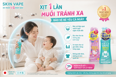 Xịt Muỗi Skin Vape Nhật Bản Chính Hãng – Bảo Vệ Da An Toàn Cho Gia Đình