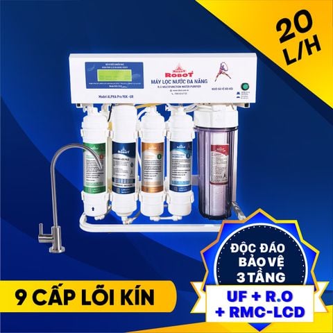 Máy Lọc Nước R.O + UF Alpha Pro 9GK-UR