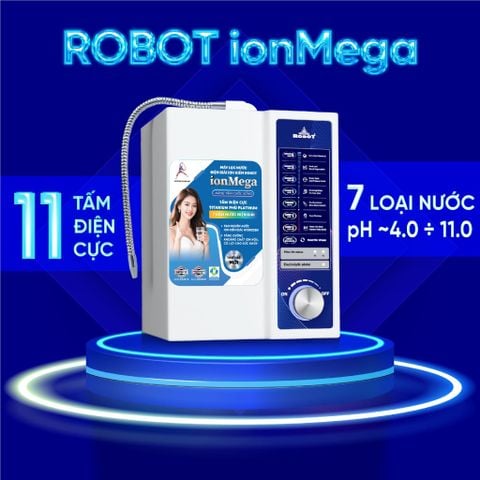 Máy lọc nước điện giải ion kiềm ROBOT ionMega 117